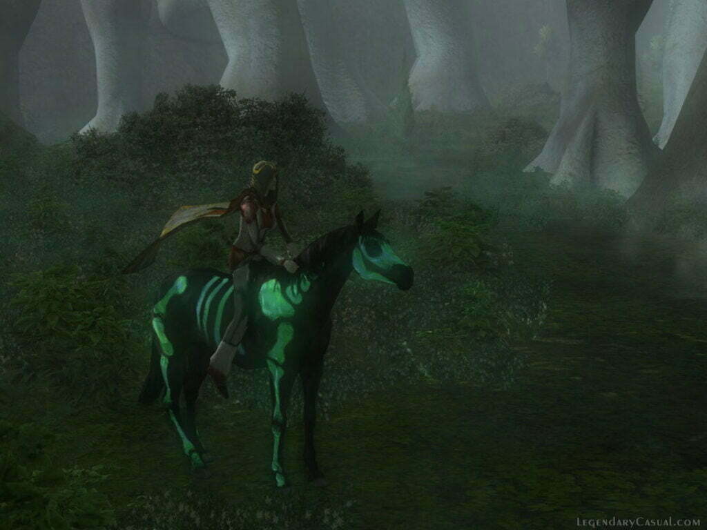 Painted Skeleton Horse