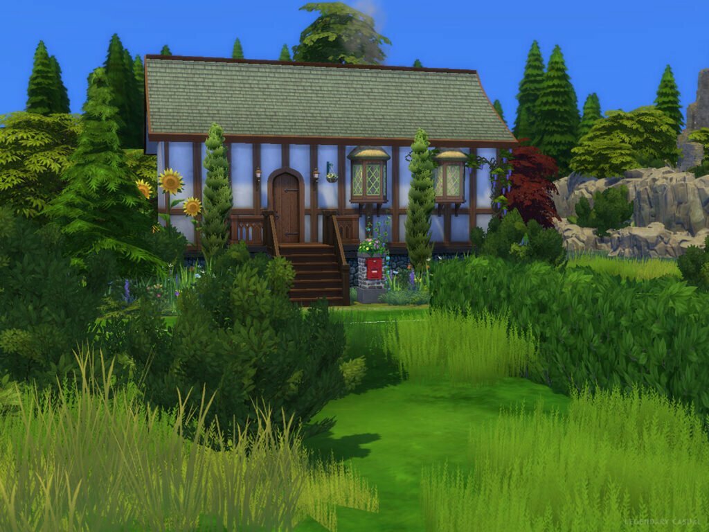 Bree House in Sims 4