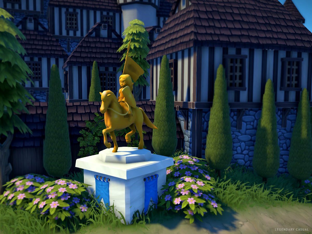 Knight Master Statue